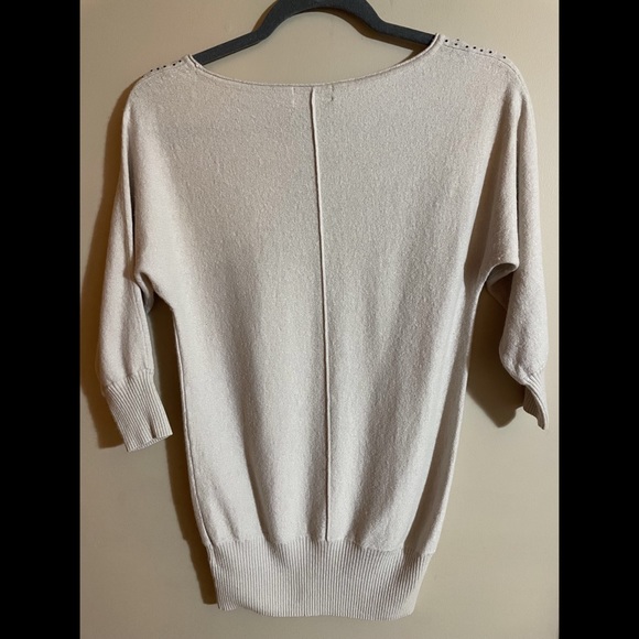 Calvin Klein Sweater with Swarovski Crystals - Size XSmall - Picture 3 of 4